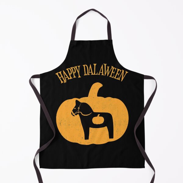 Item preview, Happy Dalaween Funny Swedish Dala Horse Halloween Pumpkin Pun Meme designed and sold by funnytshirtemp.