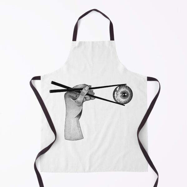 Item preview, Hand holding an eye with chopsticks designed and sold by emassketches.