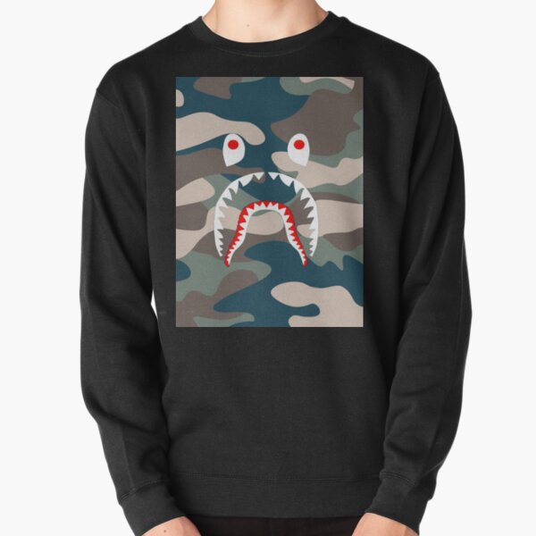 bape sweatshirt shark