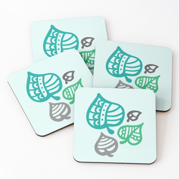 Item preview, Betel Leaf Shapes Tribal Style Art - Seamless Pattern Design GC-091-06 designed and sold by GraphicCharms.