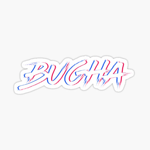 Vista previa del artículo con la obra «Bugha Glitchy», diseñado y vendido por Alaadin Bendali Braham.