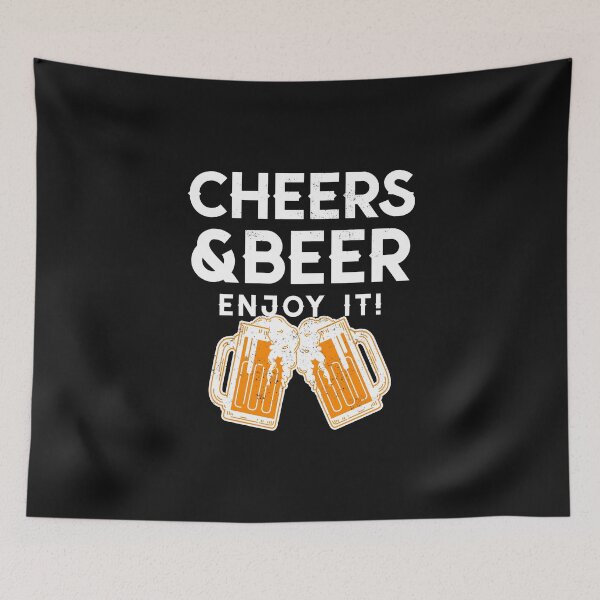 Item preview, CHEERS AND BEER | ENJOY IT designed and sold by Ashalcheema.
