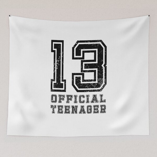 Item preview, 13 Official Teenager Funny Thirteen Years Old 13th Birthday  designed and sold by Md. Manjur Ahamed.