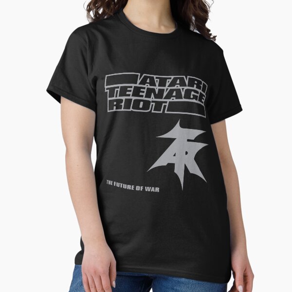 Vista previa del artículo con la obra «Atari Teenage Riot El futuro de la guerra», diseñado y vendido por hunterskull1234.