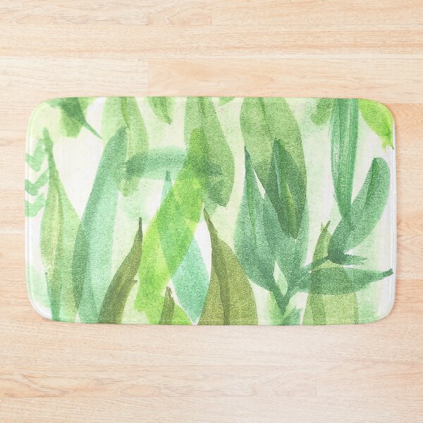 Item preview, Watercolor Green Leaves designed and sold by Superbly.