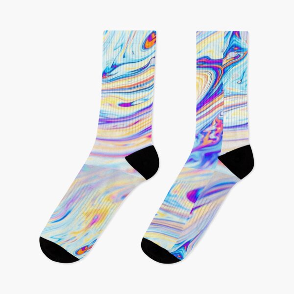 Item preview, Colorful rainbow holographic soap bubble abstract pattern  designed and sold by conceptDVS.
