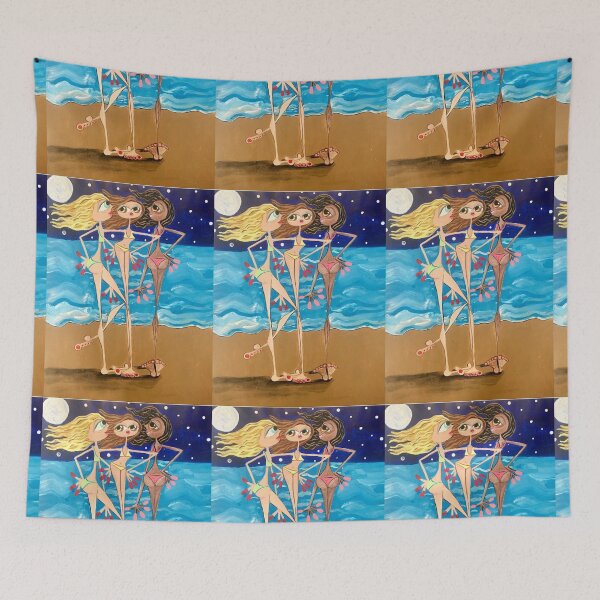 Item preview, moonlight surf designed and sold by juliet-paints.