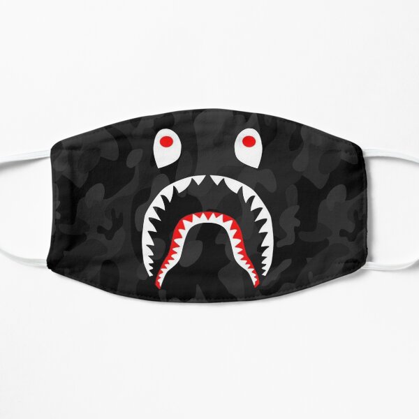 bape camo shark camouflage Mask