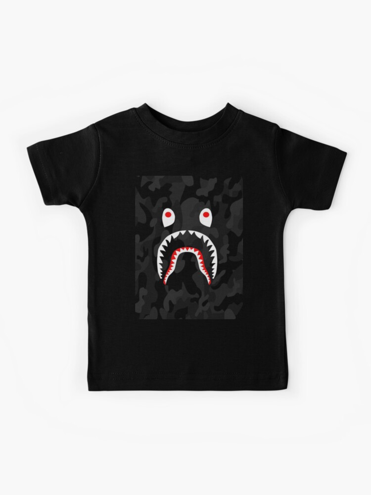 bape shark camo t shirt