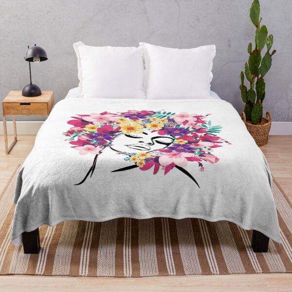 Item preview, African American Woman blossoming designed and sold by Scoopivich.