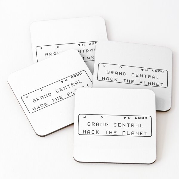 Item preview, Grand Central Hack The Planet - Hackers designed and sold by Miguel Queiruga.