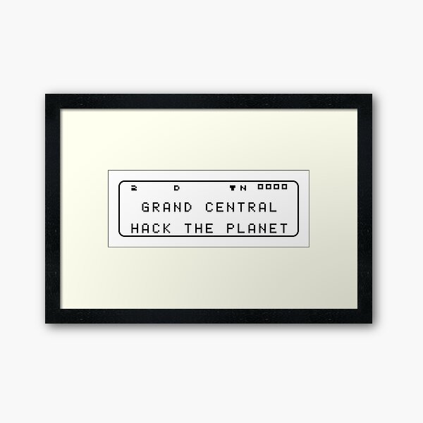 Artikel-Vorschau von Grand Central Hack Der Planet - Hacker, designt und verkauft von Miguel Queiruga.
