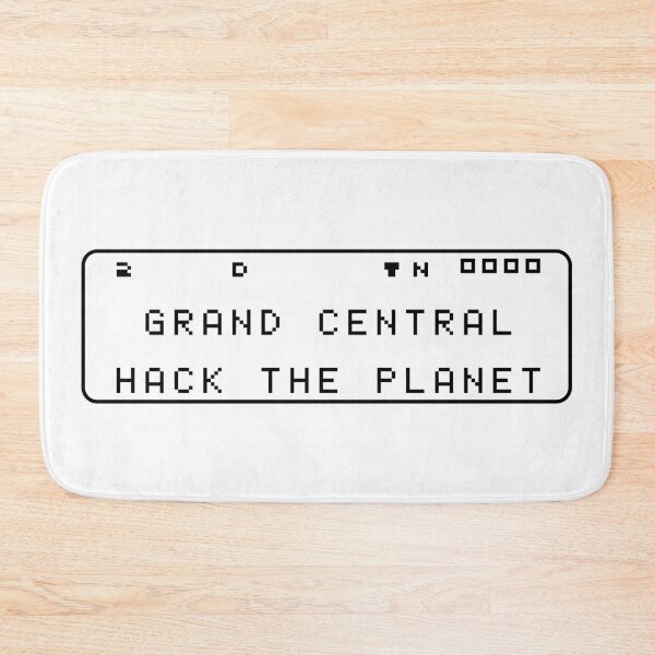 Item preview, Grand Central Hack The Planet - Hackers designed and sold by Miguel Queiruga.