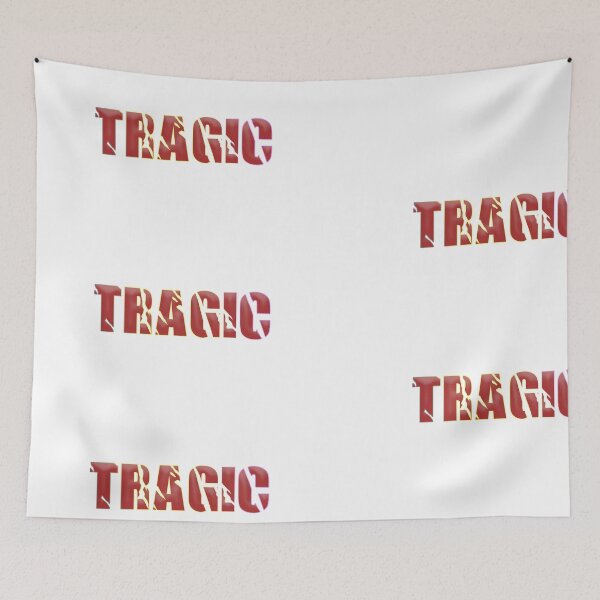 Item preview, tragic t shirt designed and sold by Kawtareel.