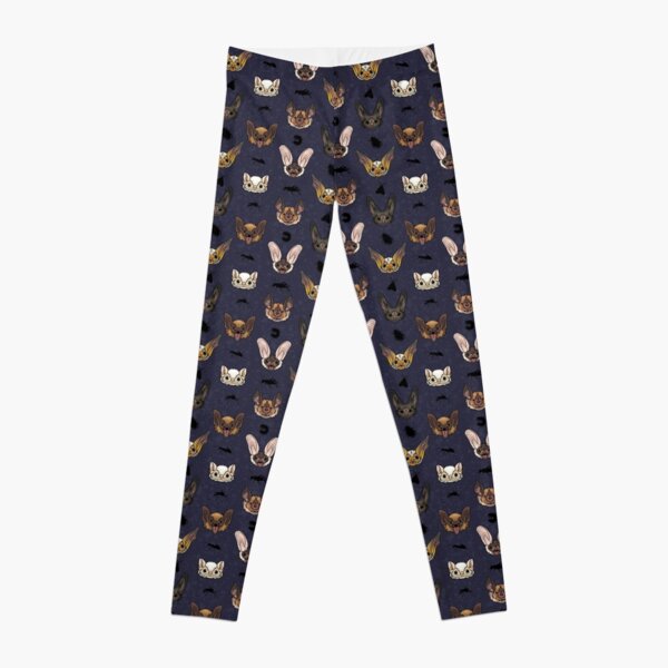 Insektenfressendes Fledermausmuster Leggings