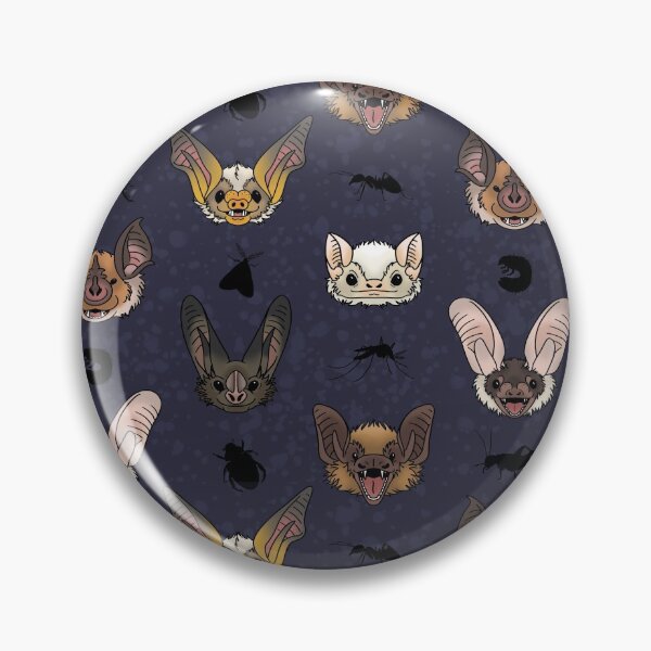 Item preview, Insectivorous Bat Pattern designed and sold by Dixie Huckabay.