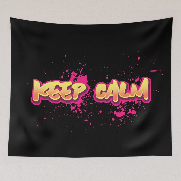 Item preview, Keep Calm Graffiti Design designed and sold by BlueCloverTrend.