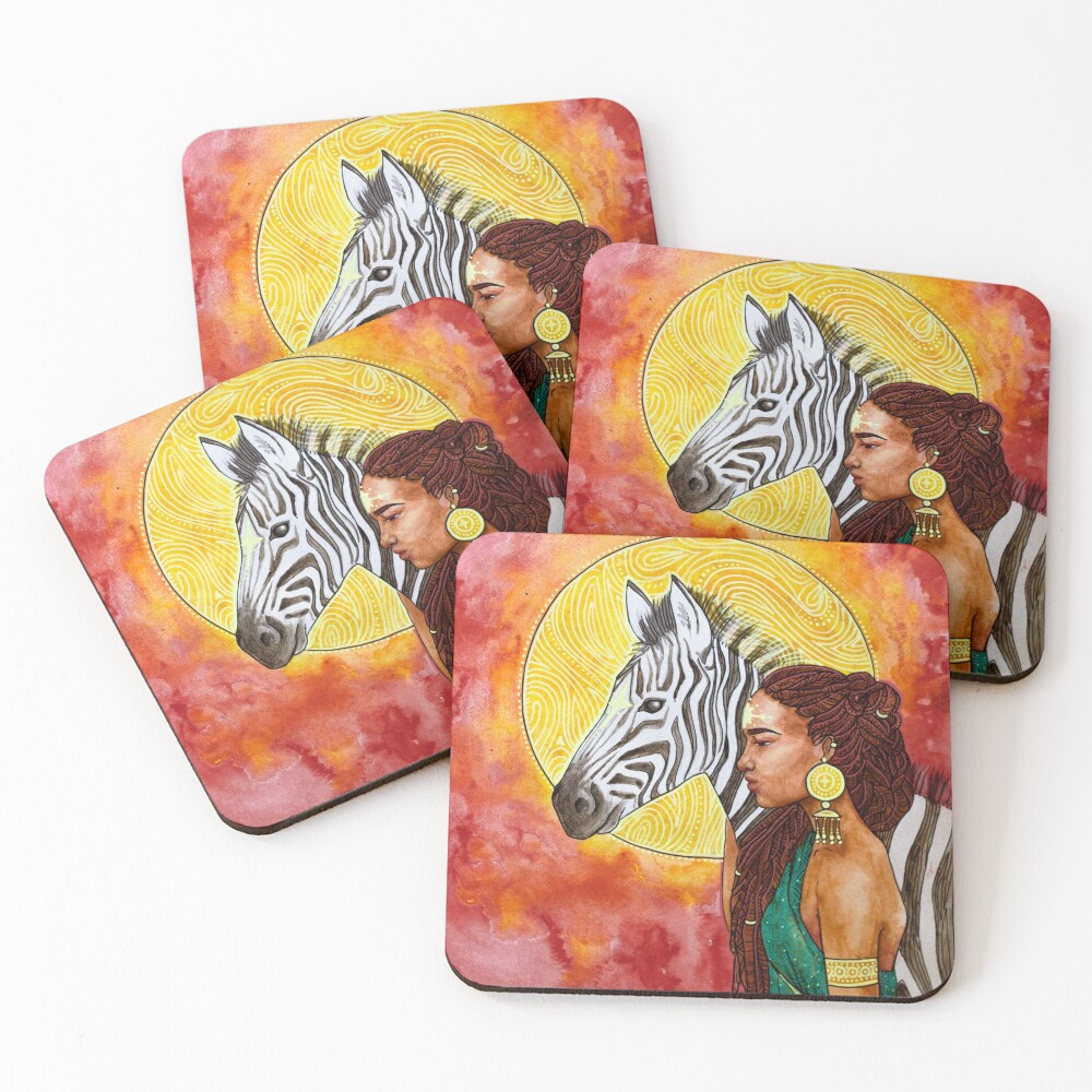 Item preview, Coasters (Set of 4) designed and sold by anneliesolis.
