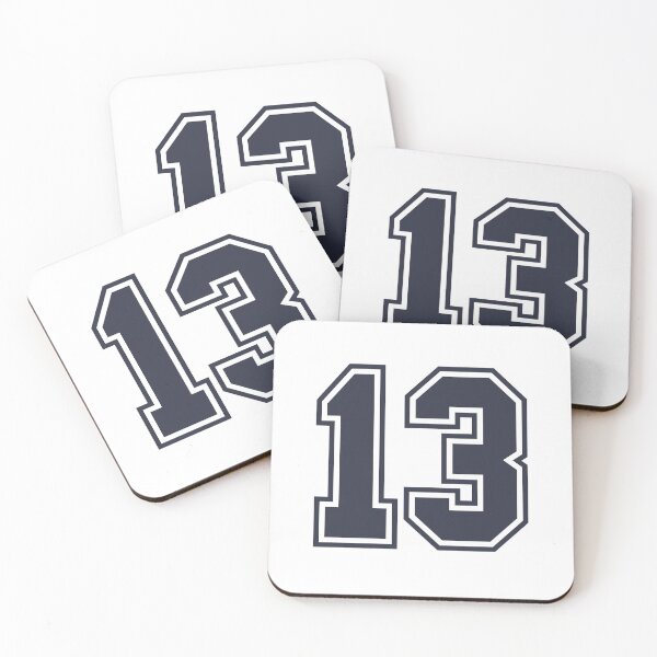 Item preview, 13 Sports Number Thirteen designed and sold by HelloFromAja.