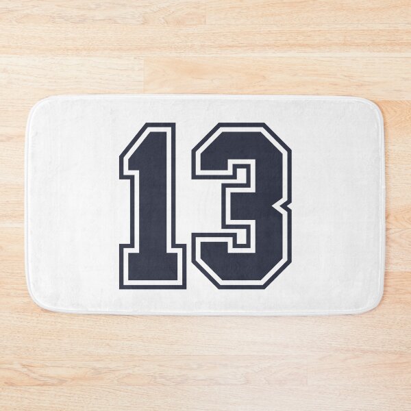 Item preview, 13 Sports Number Thirteen designed and sold by HelloFromAja.