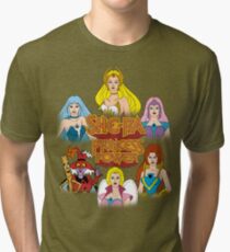 She-Ra Princess of Power - Girls of The Great Rebellion - Color Tri-blend T-Shirt
