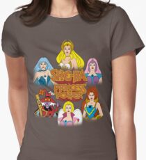 She-Ra Princess of Power - Girls of The Great Rebellion - Color Women's Fitted T-Shirt