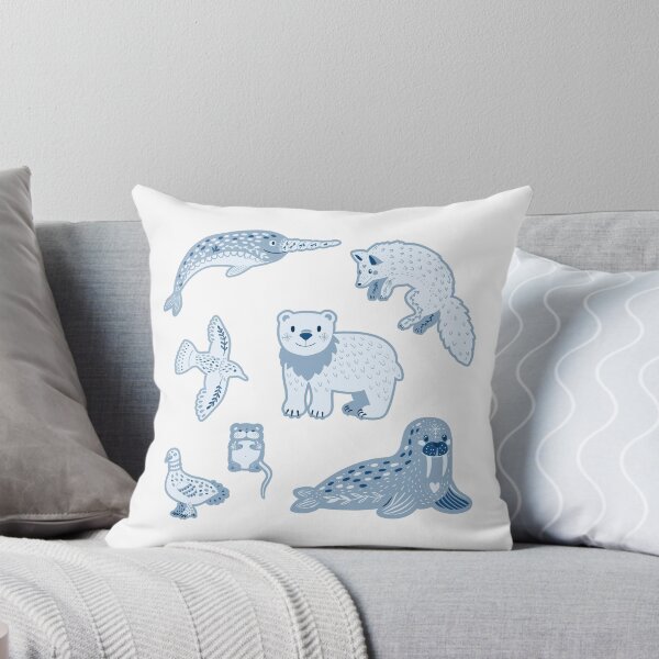 Item preview, Arctic animals pack sticker designed and sold by Elsbet.