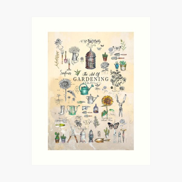 Item preview, The Art of Gardening. designed and sold by FanitsaArt.