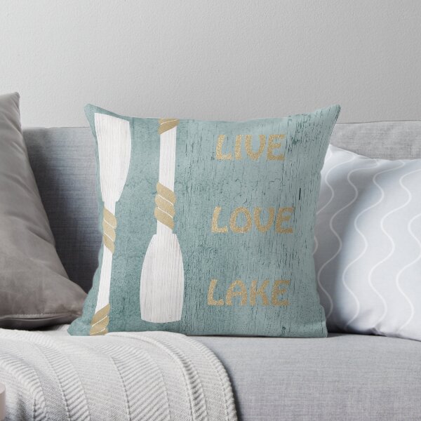 Niagara on the Lake- The Lake (5) Throw Pillow