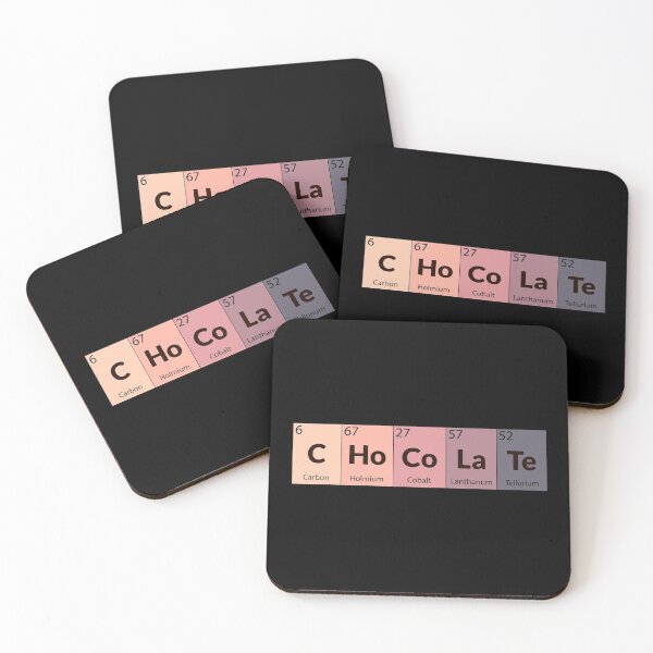 Item preview, Chocolate Lover Periodic Table Chemistry Science Gift designed and sold by TastefulTees.