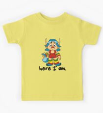 She-Ra Princess of Power - Loo Kee - Here I Am - Black Font Kids Tee