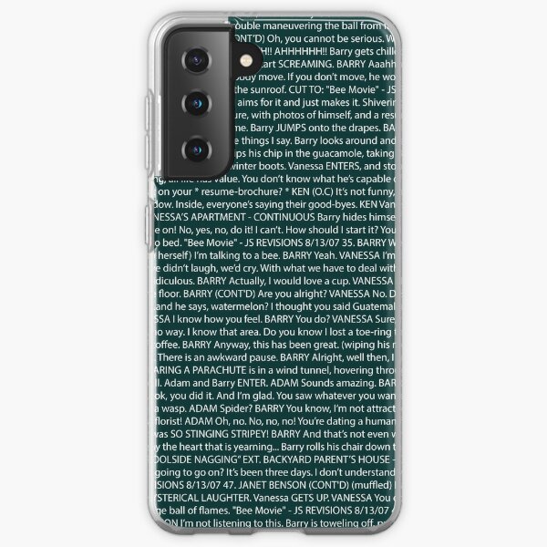 Bee Movie Cases For Samsung Galaxy Redbubble