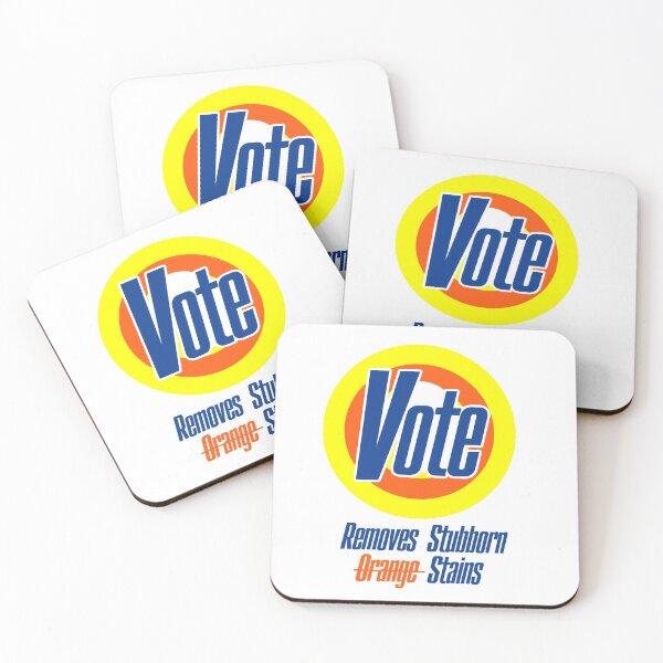 Item preview, Vote Removes Stubborn Orange Stains designed and sold by GOGdesigns.