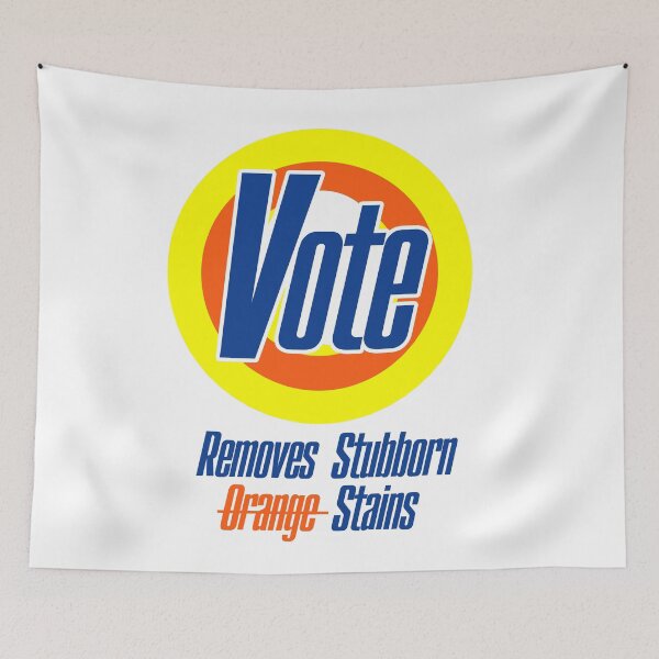 Item preview, Vote Removes Stubborn Orange Stains designed and sold by GOGdesigns.