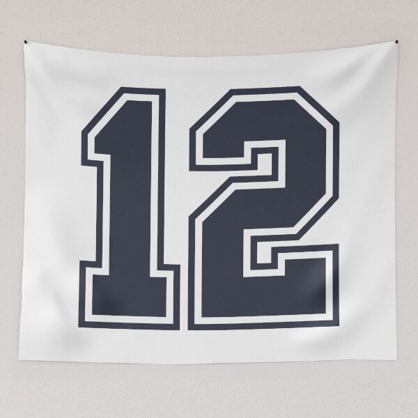 Item preview, 12 Sports Number Twelve designed and sold by HelloFromAja.