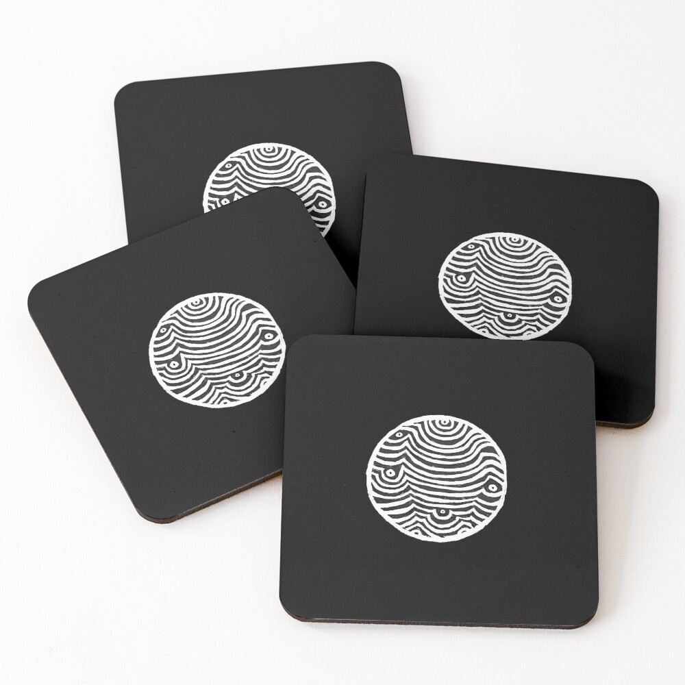Item preview, Coasters (Set of 4) designed and sold by aiouises.