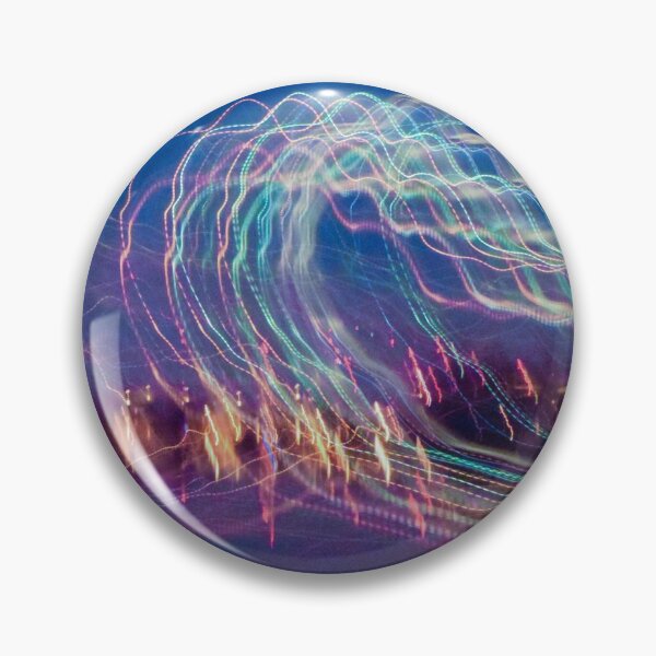 Item preview, colorful abstract light painting neon lines designed and sold by moonaliara.