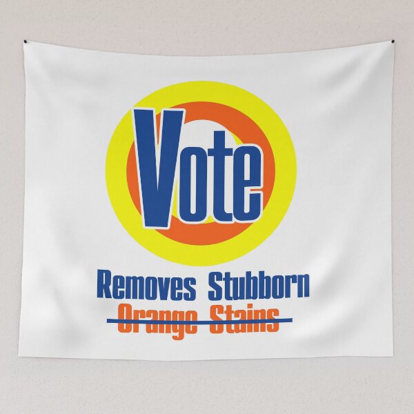 Item preview, Vote Removes Stubborn Orange Stains designed and sold by GOGdesigns.