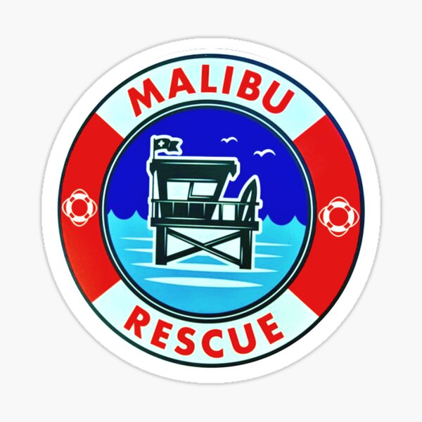 Malibu Rescue Sticker