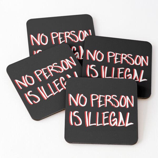 Item preview, No Person Is Illegal designed and sold by Superbly.