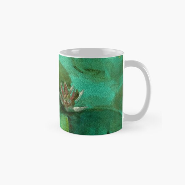 Pink waterlily Classic Mug