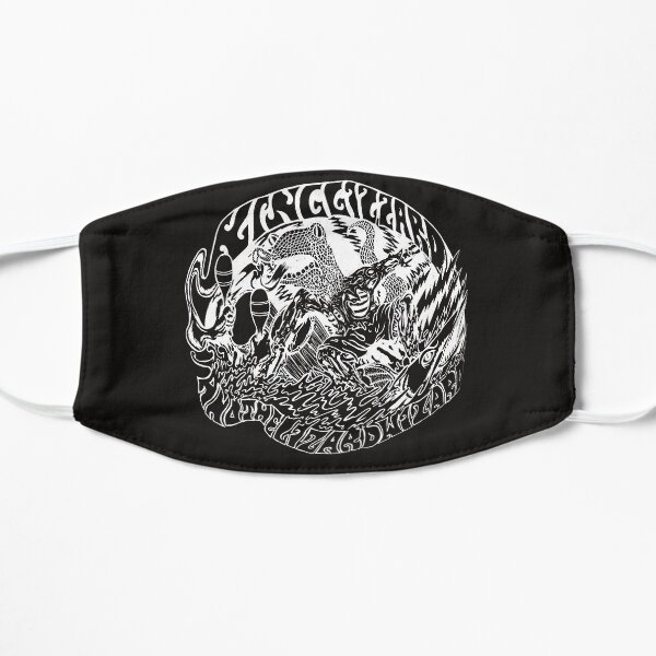 king gizzard and the lizard wizard skeleton funny rock & roll music gift Mask