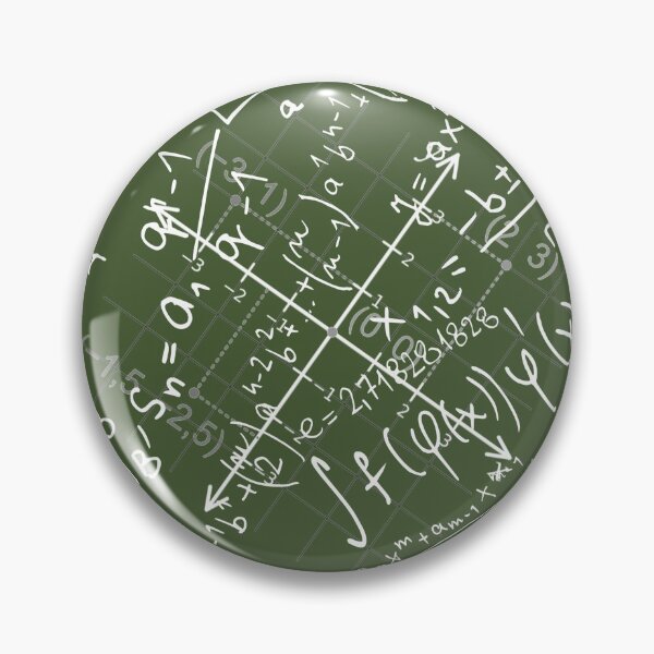 Item preview, Mathematical Design on a Chalk Board designed and sold by KMStudio0612.