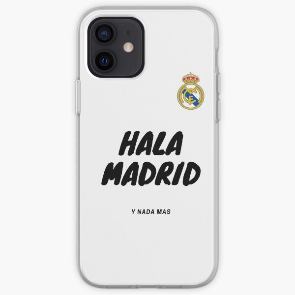 T-shirt de football du Real Madrid Coque souple iPhone