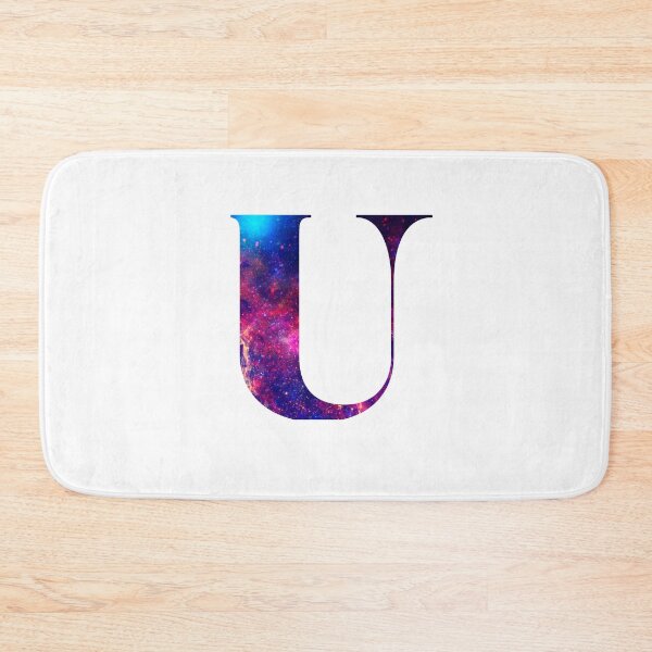 Item preview, Letter U galaxy in white background designed and sold by paulrommer.