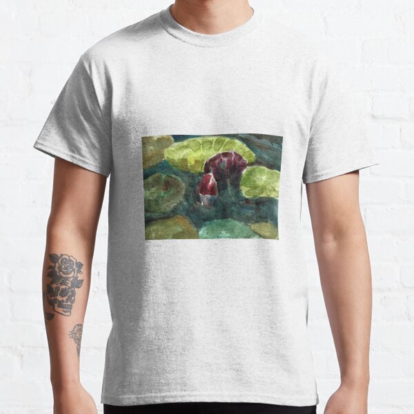 Pink waterlily Classic T-Shirt