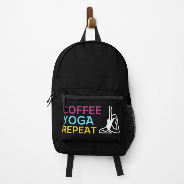 Item preview, Coffee Yoga Repeat designed and sold by FernwehTrail.