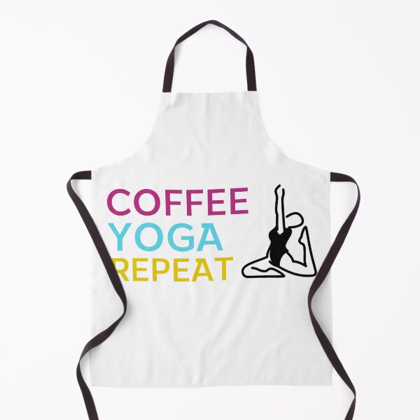 Item preview, Coffee Yoga Repeat designed and sold by FernwehTrail.