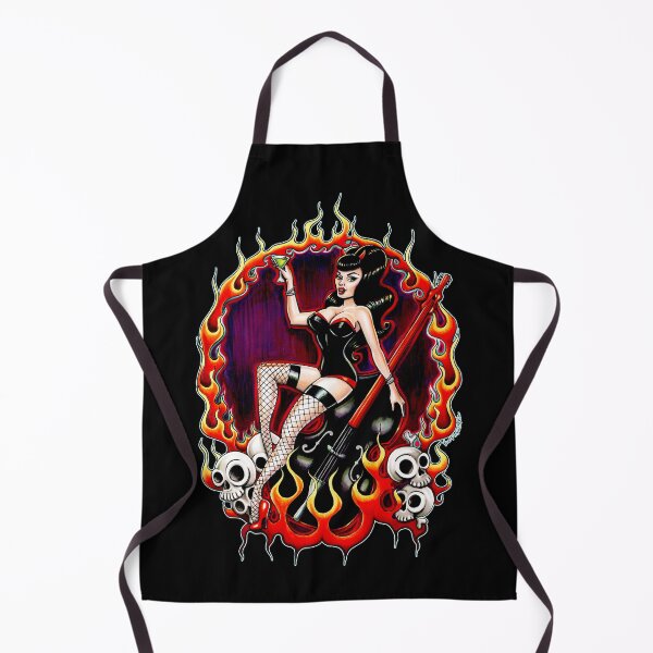 Item preview, Rockabilly Rockabella (Black) designed and sold by Isobel Von Finklestein.