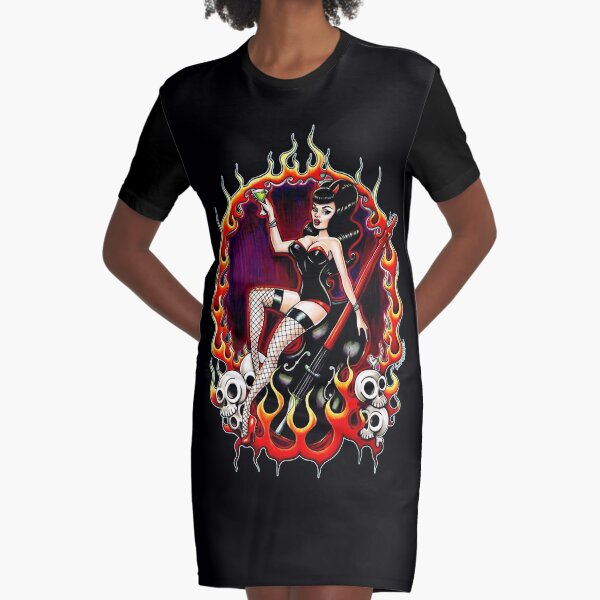 T shirt dress outlet and fishnets